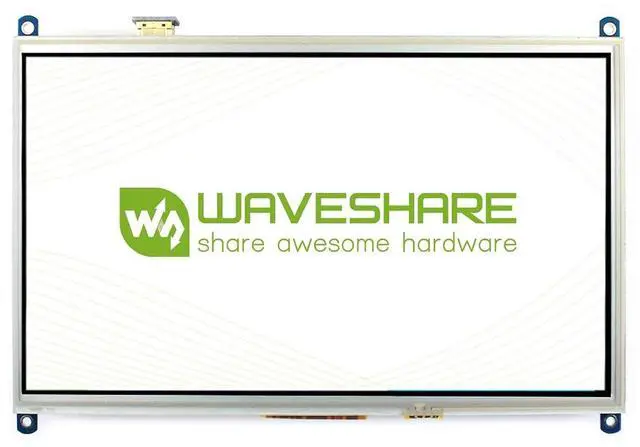 Main image of 10.1inch Resistive Touch Screen LCD Compatible with 4B/3B+/3A+/2B/B+/A+/Zero/Zero W/WH/Zero 2W CM3+/4 1024×600 Resolution HDMI IPS Supports Windows