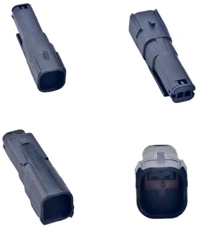 Alt view image 2 of 2 - 2 Pin Auto Camshaft Position se/nsor/s p/Lug Valve Actuator Harness Connector E-5932 15472554(Male with Pin)