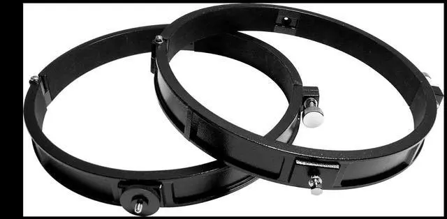 Alt view image 2 of 6 - Telescope Tube Mounting Ring Holder Set 288mm Inside Diameter for 250mm (10") Reflectors (Color : White)