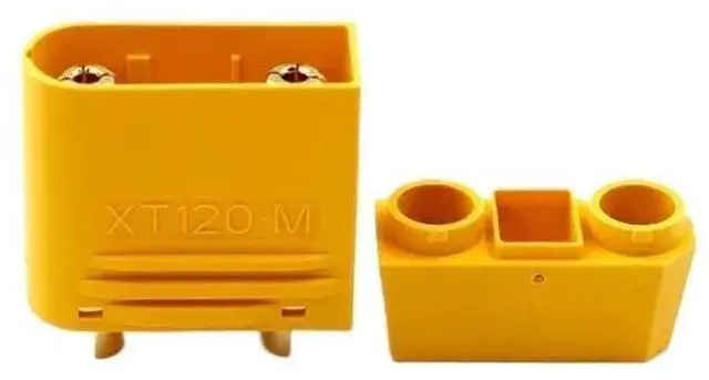 Main image of XT120 Lithium charg*/ing Plug 2+6 60A High Current Male Female 2+4 with Signal Pin Model Aircraft Solder Wire Connector(Male)