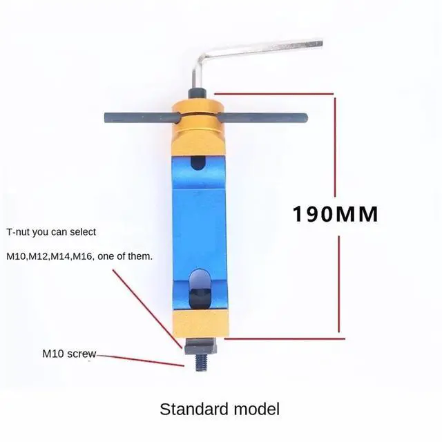 Alt view image 2 of 5 - 1PCS Universal Adjustable CNC Mill Machine Work Piece Stop Positioner for Lathe Workpiece Multi Function Milling Machine Locator Tool(Standard Steel,M12)