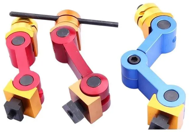 Alt view image 4 of 5 - 1PCS Universal Adjustable CNC Mill Machine Work Piece Stop Positioner for Lathe Workpiece Multi Function Milling Machine Locator Tool(Standard Steel,M12)