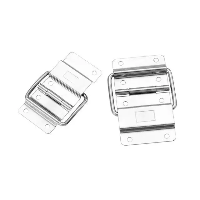 Alt view image 3 of 6 - Cabinet Hinges Furniture Fittings Air/Flight Case Doors Tool Boxes Lockers Support Hinge Box Accessories Tool Hardware(37x38mm)