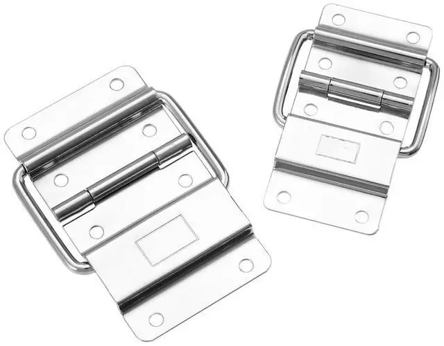 Alt view image 2 of 6 - Cabinet Hinges Furniture Fittings Air/Flight Case Doors Tool Boxes Lockers Support Hinge Box Accessories Tool Hardware(37x38mm)
