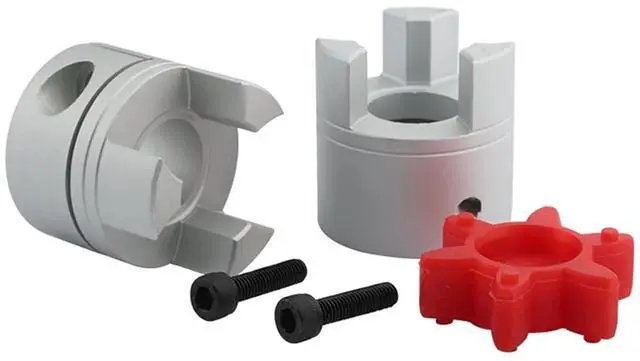 Alt view image 4 of 5 - 1pcs Aluminum Plum Flexible Shaft Coupling D40 L55 Motor Connector Flexible Shaft Adapter Coupler 8/10/12/14/16/18/20/22mm(12x12)