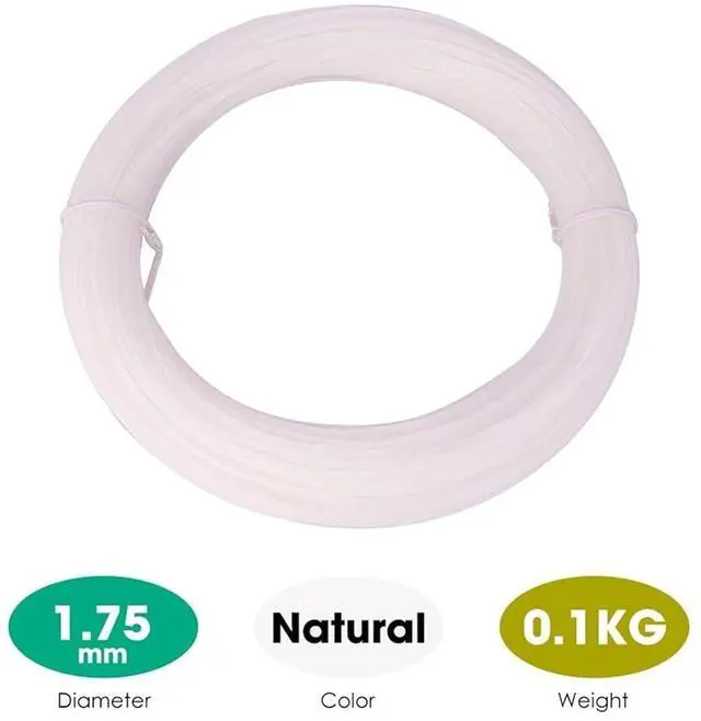 Alt view image 7 of 7 - Cleaning Filament 1.75mm, 3D Printer Cleaning Filament, 100g Spool 3D Printing Accessories for 3D Printers