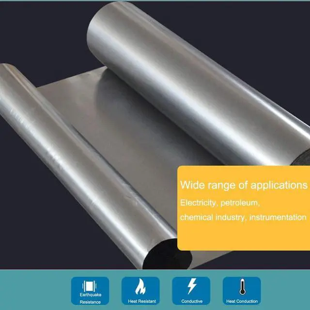 Alt view image 5 of 7 - High-Performance Graphite Paper Roll - 2/10m Length, 0.1-0.5mm Thick Lab Grade Carbon Film for Electronics Cooling & Thermal Management(0.5x500x2000mm)