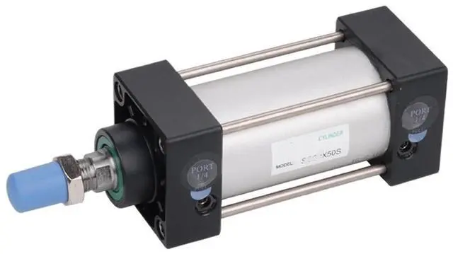 Alt view image 6 of 6 - Standard Cylinder SC40 Series bore 40cm Stroke 25-300mm SC40X100S SC40X150S SC40X200S SC40X300S(SC40X150S)