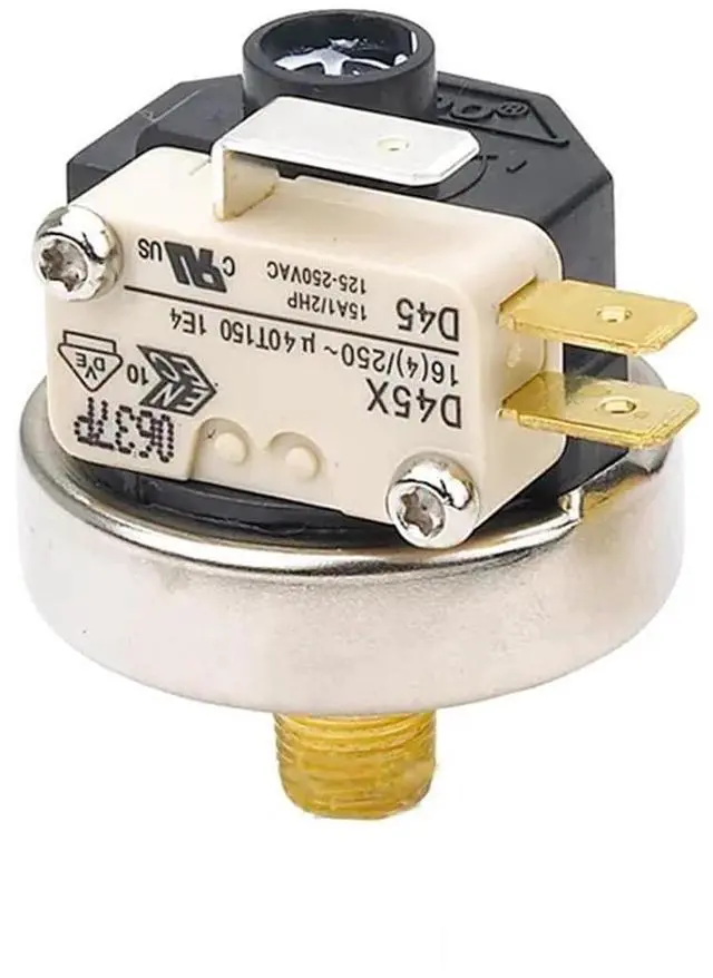 Alt view image 2 of 2 - 1/4 1/8 Steam Pressure Switch 7-120 psi Adjustable Micro Controller(1-8 7Bar)