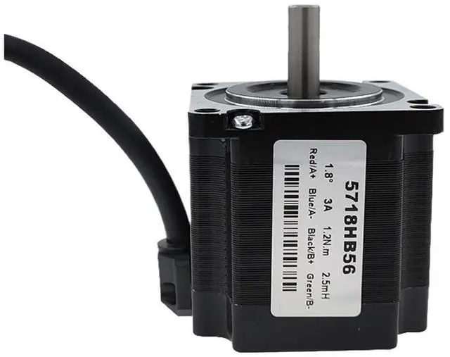 Main image of 57BYG Stepper Motor 56mm 2 Phase 1.8 Degree 3A 1.2N.m Hybrid Driver Motor Nema 23 Step Motor