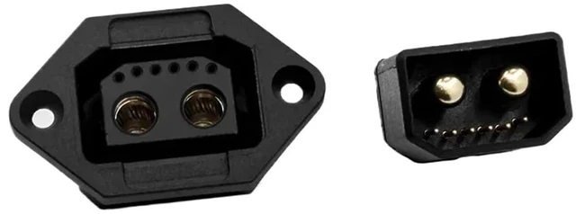 Alt view image 5 of 7 - 2+6 80A Lithium Connector High Current Electric Vehicle Discharging Power Plug Socket E-Bike Male Female 8Pin Connectors(Male)