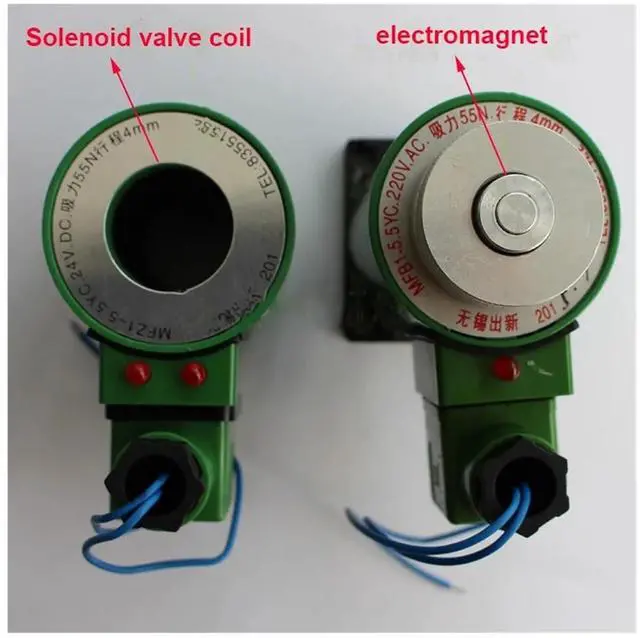 Alt view image 3 of 5 - 1pcs Coil MFB1-5.5YC MFZ1-5. AC110V/220V DC24V Electromagnet Inner Diameter 27mm Length 69mm(Mfb1-5.5yc Ac110v,Coil only)