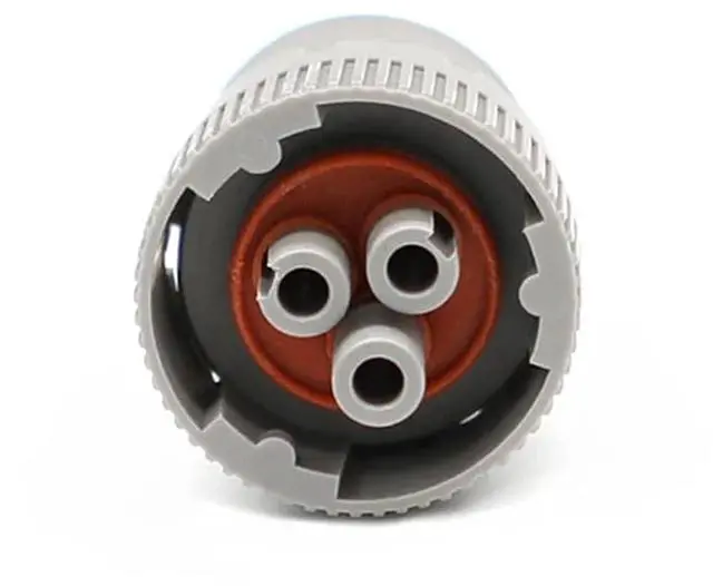 Alt view image 2 of 2 - 1 / HD16-3-96S 3pin Female Connector Housing HD16 Automotive Waterproof Connector Harness Cable Plug Cable Mount HD14-3-96P(Female HD16-3-96S)
