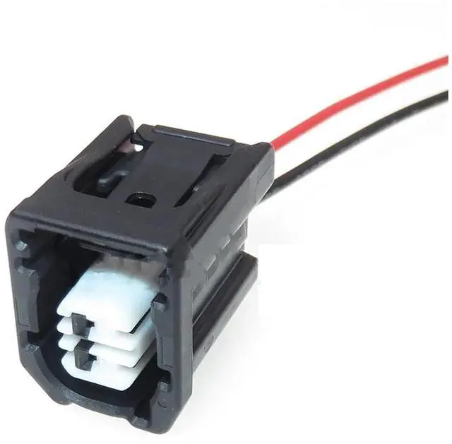 Main image of 1 Set 2 Hole AC Assembly Automobile Low Current Socket 6189-7830 90980-12D12 Car Wiring Connector(Purple)