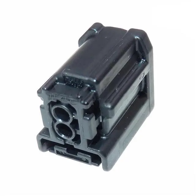 Alt view image 5 of 7 - 1 Set 2 Hole AC Assembly Automobile Low Current Socket 6189-7830 90980-12D12 Car Wiring Connector(Purple)