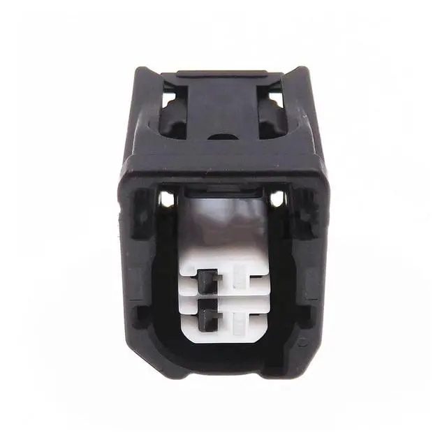 Alt view image 6 of 7 - 1 Set 2 Hole AC Assembly Automobile Low Current Socket 6189-7830 90980-12D12 Car Wiring Connector(Purple)