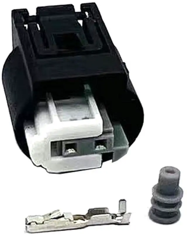 Main image of 1 Sets 2 Pin 1718555-1 Auto Waterproof Male Female Connector Car Outdoor Temperature Sensor Abs Wheel Speed(2p Female)