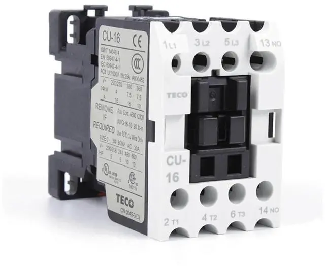 Alt view image 2 of 4 - CN AC Contactor CU-11/16/18/23/27/32R/38/40/50/65/80/90 220V 380V 24V 36V 48V 110V(CU-16,110V)