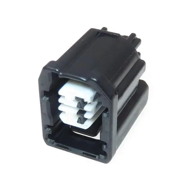 Alt view image 3 of 7 - 1 Set 2 Hole AC Assembly Automobile Low Current Socket 6189-7830 90980-12D12 Car Wiring Connector(Purple)