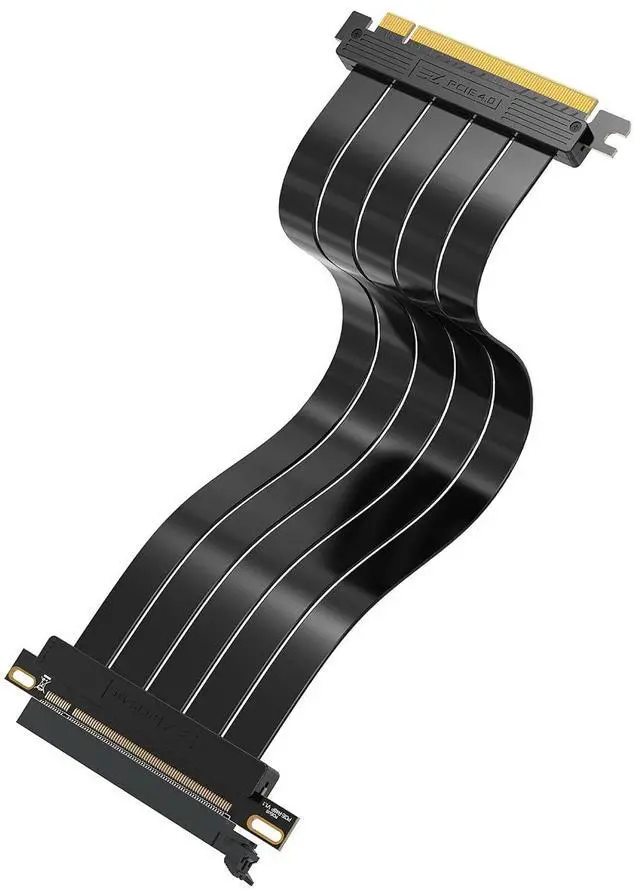 Main image of PCIe Gen 4 x16 Riser Cable,GPU Extension, Straight, 30cm
