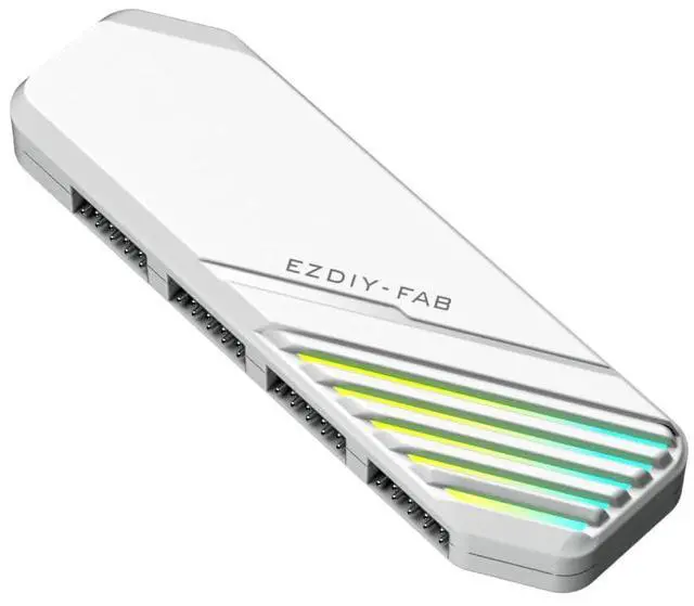 Main image of MH01 Internal USB 2.0 9-Pin Hub, 4-Port Header Expansion, White