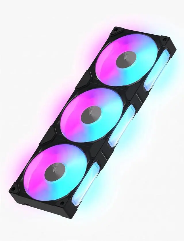 Main image of BF12 360mm ARGB PWM Case Fan, Single-Frame, 28mm Thick, Black