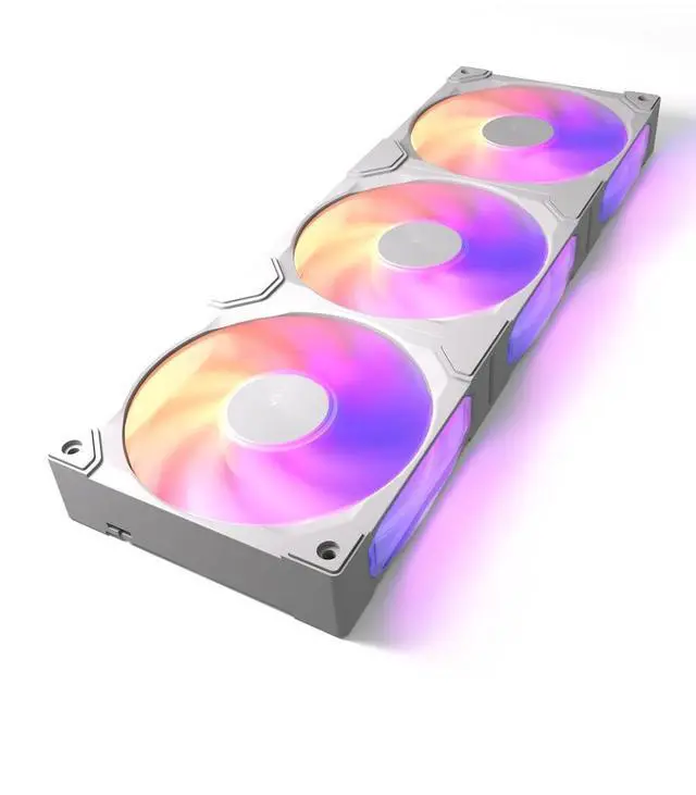 Main image of BF12 360mm ARGB PWM Case Fan, Single-Frame, 28mm Thick, White