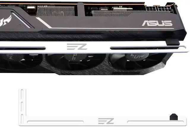 Main image of GPU Bracket ,Graphics Card Brace Support,Video Card Holder,GPU Holder for Custom Desktop PC Gaming-3mm Aluminum-White