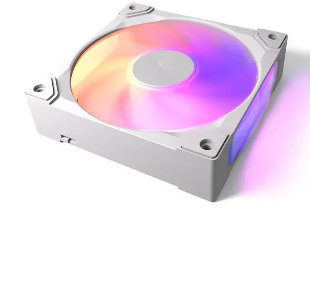 Main image of BF12 120mm ARGB PWM Case Fan, Single-Frame, 28mm Thick, White