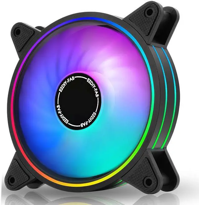 Main image of Moonlight RGB Case Fan 120mm-1 Pack-ONLY Compatible to Fan HUB X