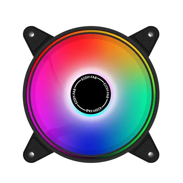 Alt view image 3 of 3 - Moonlight RGB Case Fan 120mm-1 Pack-ONLY Compatible to Fan HUB X