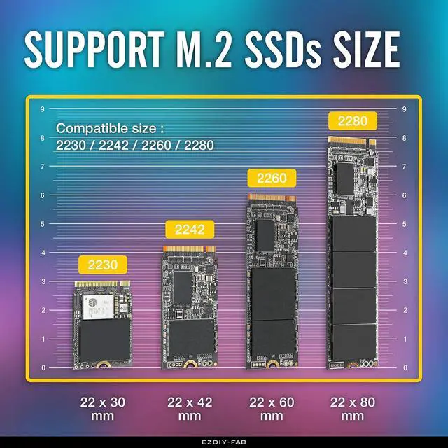 Alt view image 7 of 7 - Quad M.2 PCIe 4.0/3.0 X16 Expansion Cad with Heatsink, Support 4 x PCIe NVME M.2 SSD, RAID-on-CPU (VROC) in Intel Platform and PCIe 4.0 RAID in AMD Platform, M/B PCIe Bifurcatin is Required