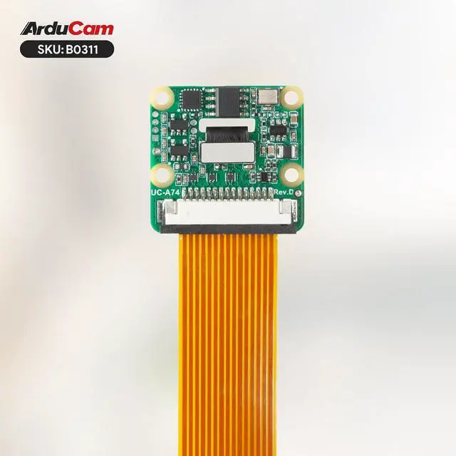 Alt view image 5 of 7 - for Raspberry Pi Camera Module 3 Wide, 120°(D) IMX708 Autofocus Pi Camera V3, 15cm 15-22 Pin FFC Cable