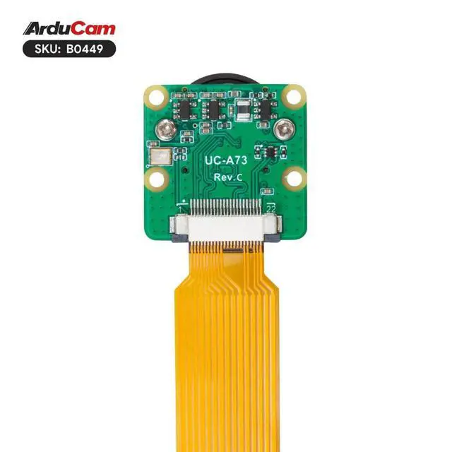 Alt view image 5 of 7 - for Raspberry Pi Camera 16MP IMX519 Camera Module with 120°(D) Wide Angle M12 Lens for Raspberry Pi and OpenHD
