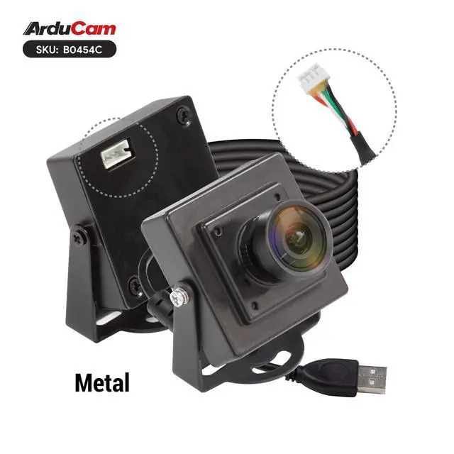 Alt view image 4 of 7 - OV5648 USB Camera Module, 5MP Webcam, 110°(D) Wide Angle Manual Focus USB Camera for Windows, Linux, Android, and Mac OS