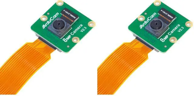 Main image of for Raspberry Pi Camera Module V2-8 Megapixel,1080p (RPI-CAM-V2 + 5.9"/150mm Flex Cable + Pi Zero Cable) (Pack of 2)