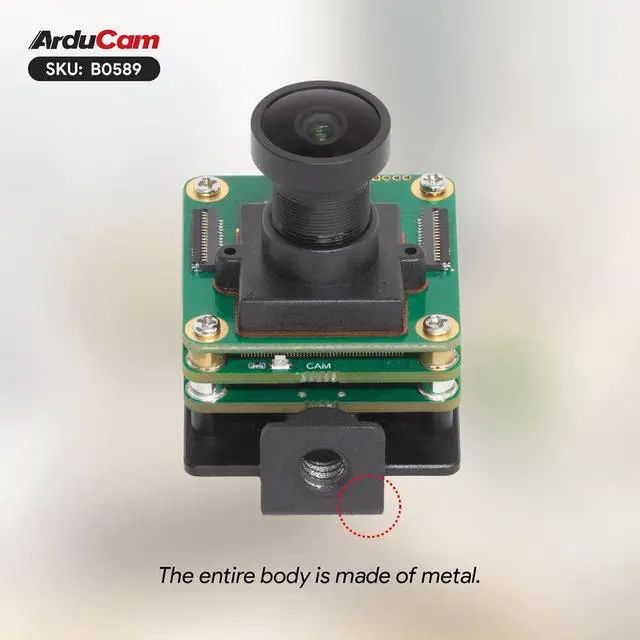 Alt view image 3 of 7 - USB3.0 Camera Module, 60FPS@1080P High Speed USB Camera, 4K HDR Wide Angle Webcam with 145°D M12 Lens for Windows, Linux