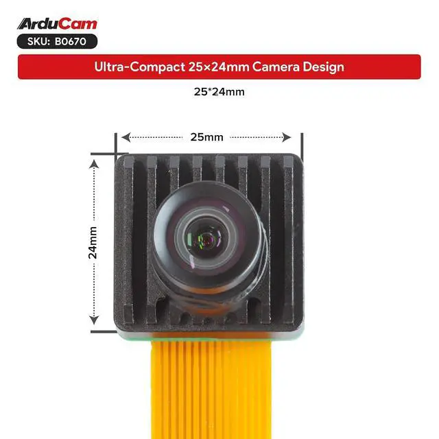 Alt view image 4 of 7 - 12.3MP IMX500 AI Camera Module for Raspberry Pi