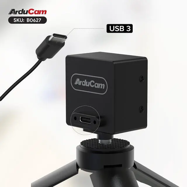 Alt view image 4 of 7 - Road IMX900 3.2MP Global Shutter USB 3.0 Camera Module, 160° DFOV Wide Angle USB Camera, 2054x1552@30fps High-Speed UVC Webcam for Windows, Linux