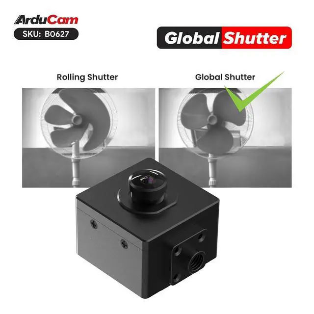 Alt view image 5 of 7 - Road IMX900 3.2MP Global Shutter USB 3.0 Camera Module, 160° DFOV Wide Angle USB Camera, 2054x1552@30fps High-Speed UVC Webcam for Windows, Linux