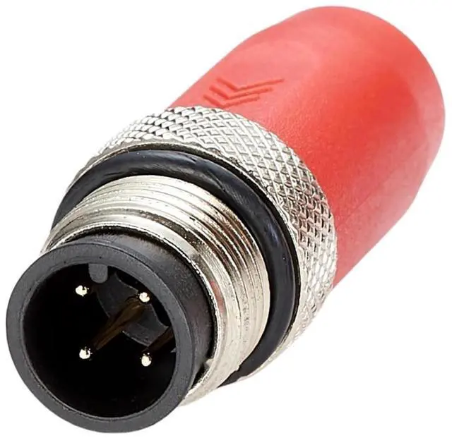 Main image of CC-Link M12 A Code 4 Pin Male Terminator Plug 110 Ohm 1/4W M12 Plug End Termination Resistor Fieldbus Industrial Terminator for PLC, Servo Drives, Robotics Automation (Male)