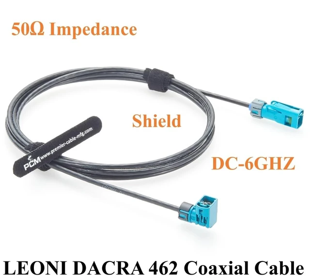 Alt view image 4 of 7 - IP67 Right Angle Fakra Z Code Female to Female Automotive RF Cable (2M)