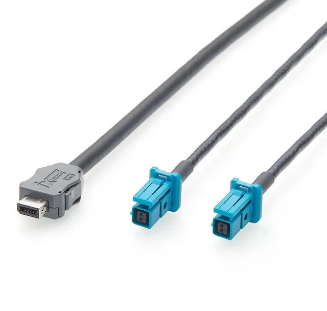 Main image of IX40G-A-10S-CV(7.0) IX to Dual TE MATEnet Female 2302510-9 Automotive Ethernet Cable AEcable 2Y with MATEnet Connectors for in-Vehicle Ethernet, ADAS(2M/6.6FT)