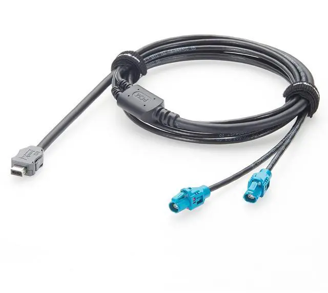 Main image of IX40G-A-10S-CV(7.0) IX Plug to Dual H-MTD E6K10A-1CAZ5-Z Female Automotive Ethernet Cable 100/1000BASE-T1 in-Vehicle Network Cable for ADAS, ECU(2M/6.6FT)