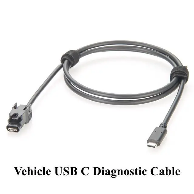 Alt view image 5 of 6 - USB 3.1 Type-C Male to HSBridge USB 3.1 C A Code Male Automotive Connection Cable 5Gbps Compatible Amphenol CAA00USBC001150 for Car Cameras, Infotainment, Telematics(1M/3.28FT)