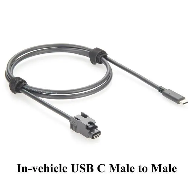 Alt view image 6 of 6 - USB 3.1 Type-C Male to HSBridge USB 3.1 C A Code Male Automotive Connection Cable 5Gbps Compatible Amphenol CAA00USBC001150 for Car Cameras, Infotainment, Telematics(1M/3.28FT)
