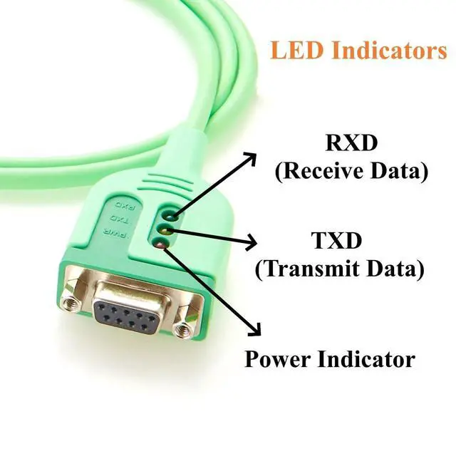 Alt view image 3 of 7 - FTDI USB to RS232 DB9 Serial Adapter Cable With FT232RNL Chipset Dual USB-A & USB-C to D-Sub 9Pin RS232 COM Port Converter Cable for Modem, Scanner, POS, Windows, macOS, Linux (DB9 Female, 1M/3.28FT)