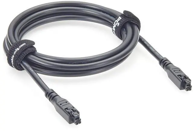 Main image of Nano-Fit to Nano-Fit OTS Cable Assembly 2.5mm 4 Circuits 20AWG Wire-to-Board Power Cable 8A 250V for Robotics, Custom Harness, Control Cabinets(2M/6.6FT)