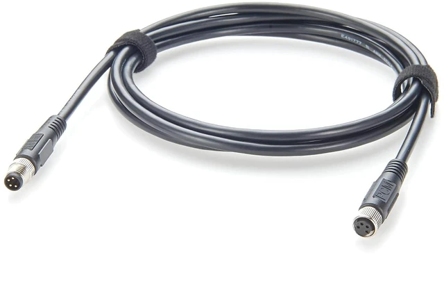 Main image of M8 A Code 4 Pin Male to Female Extension Cable IP67 Waterproof Shielded M8 Circular Connector Cable for Industrial Automation, Sensor, Actuator (2M/6.6FT)