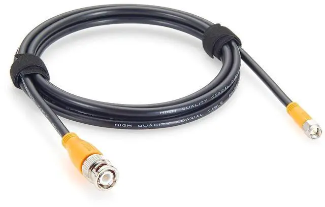 Main image of BNC to SMA Cable BNC Male to SMA Male RG58 Coaxial Cable 50 Ohm Low Loss RF Coax Jumper Cable for SDR Radio, Ham Radio, Antenna, Oscilloscope, RF Test Equipment (10FT)